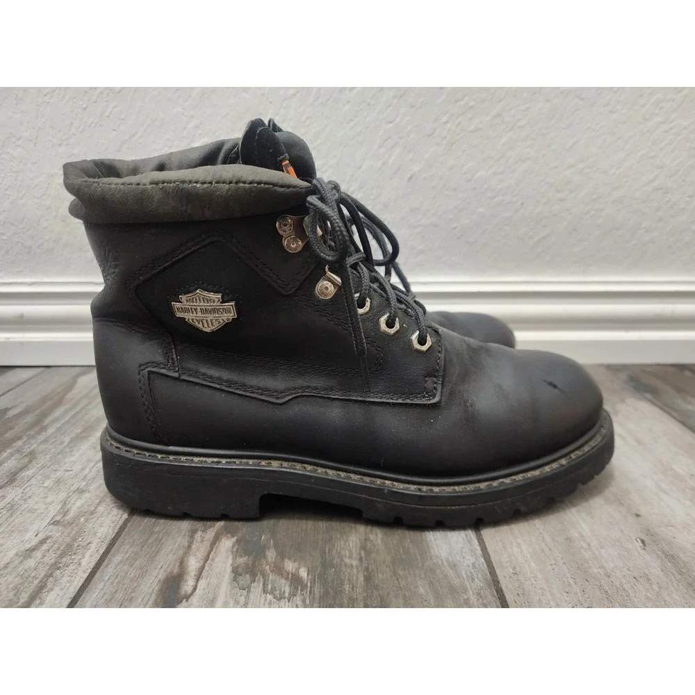 Harley-Davidson Badlands Motorcycle Wolverine Riding Biker Boots Size 10.5